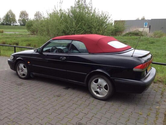 Saab 900 Bj 94-96 convertible top incl mounting at home from 1595, -