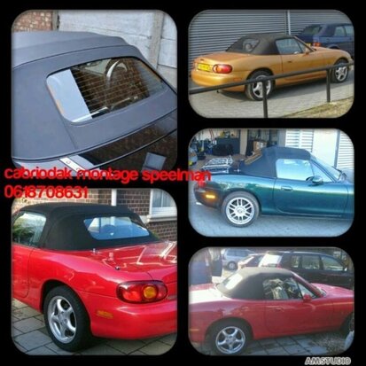 Mazda MX5 NB  cabriolet dak incl montage 