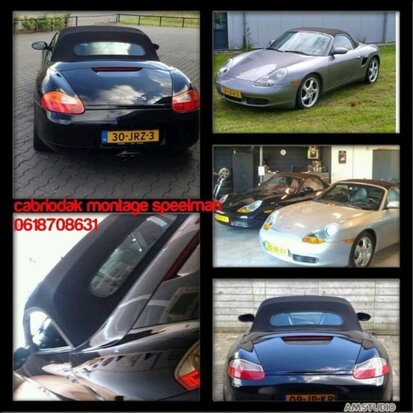 Porsche Boxster cabriolet dak incl montage