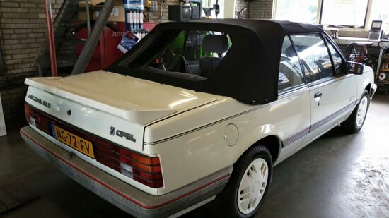 Opel Ascona C cabriolet kap incl montage