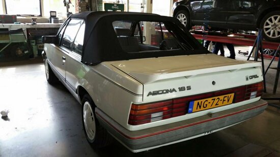 Opel Ascona C cabrioletdak incl montage op locatie 