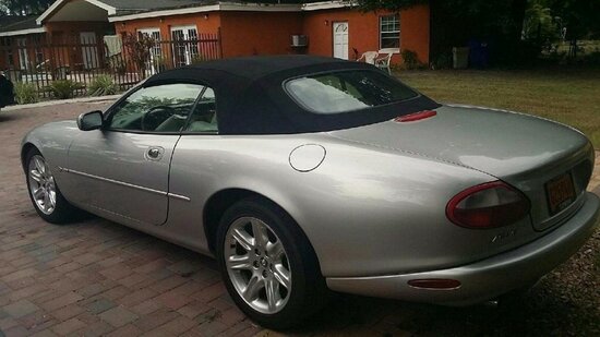 Jaguar XK8 cabriolet kap incl montage