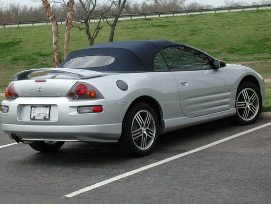 Mitsubishi Eclipse bj. 95/06 cabriolet dak incl montage