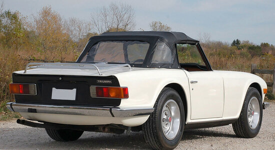 Triumph TR6 cabriolet dak incl montage