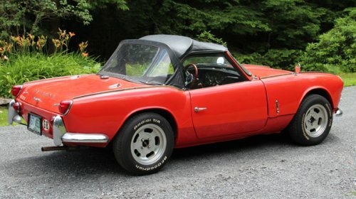 Triumph Spitfire cabriolet dak incl montage 