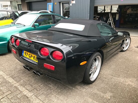 Corvette C5 cabriolet dak incl montage 