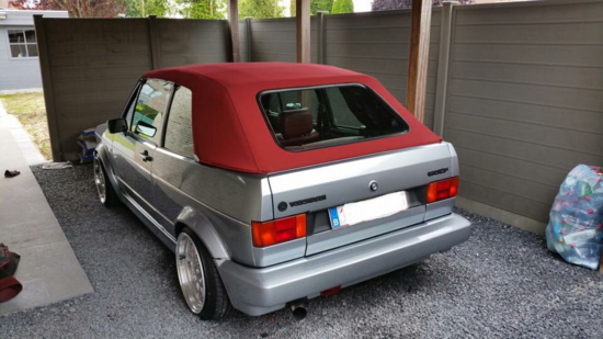 Volkswagen Golf1 Convertible top incl mounting at home from 850, -