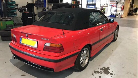 Bmw E36 Convertible top incl mounting at home from 1450,-