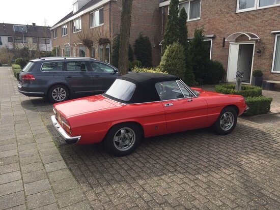 Alfa Spider cabriolet dak incl montage 