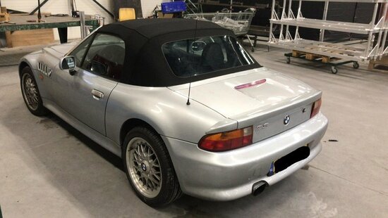 BMW Z3 Convertible top incl mounting from 1250, -