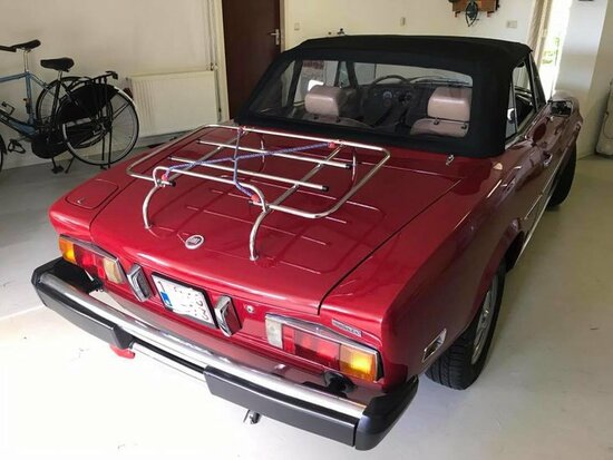 Fiat Spider 124  cabriolet dak incl montage