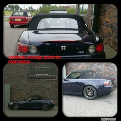 Honda S2000 cabriolet kap incl montage