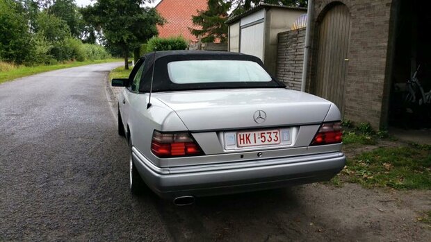 Mercedes CE W124 cabriolet dak incl montage