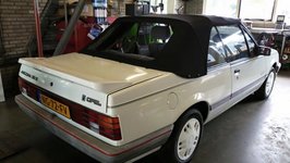 Opel Ascona C cabriolet kap incl montage