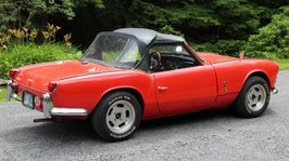 Triumph Spitfire cabrio dak incl montage op locatie 